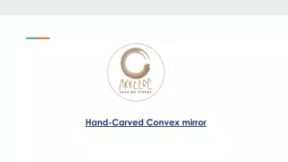 Handicraft Online Shopping |  Hand-Carved Convex mirror - Akkaara India