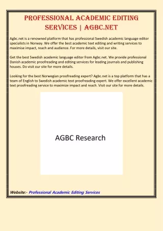 professional academic editing services agbc net