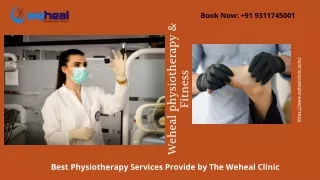 Best Physiotherapy Services Provide by The Weheal Clinic