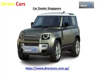 Car Dealer Singapore