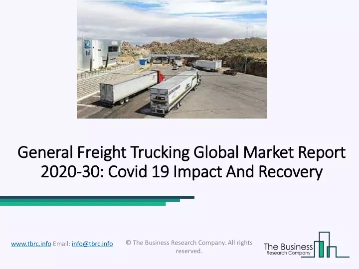 general freight general freight trucking 2020