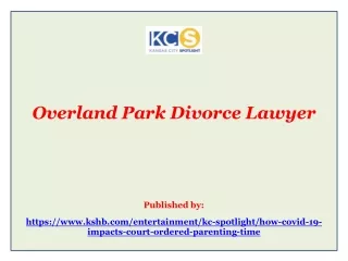 Overland Park Divorce Lawyer