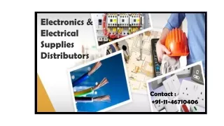 electronics electrical supplies distributors
