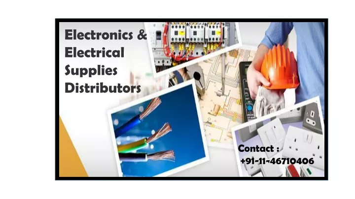 electronics electrical supplies distributors