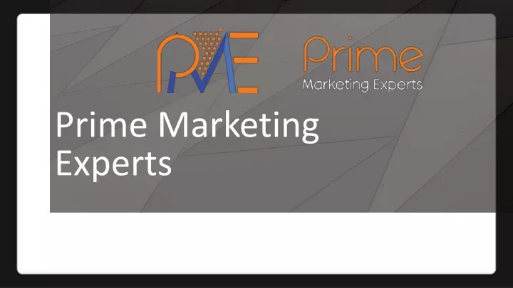 prime marketing experts