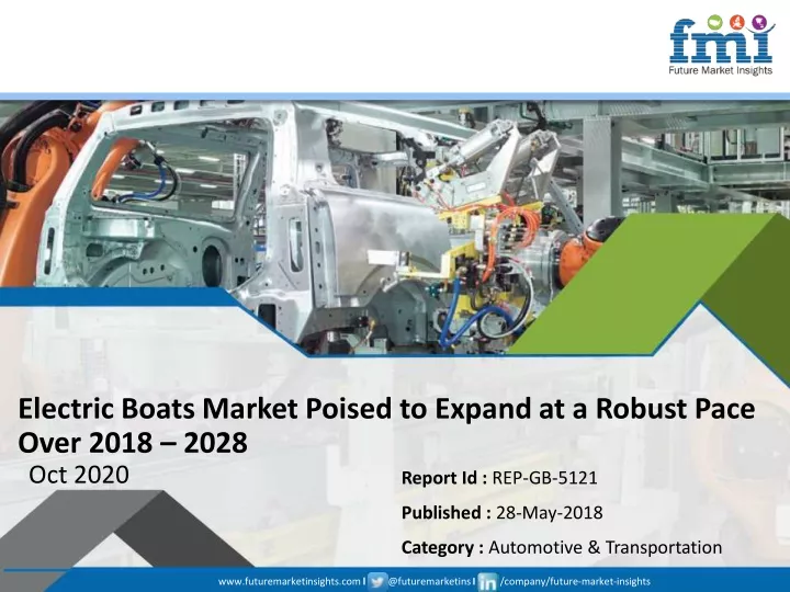electric boats market poised to expand