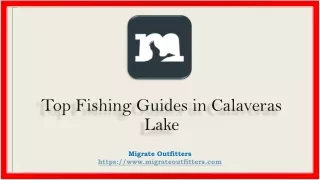 Top Fishing Guides in Calaveras Lake