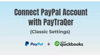 Connect PayPal account with PayTraQer - Classic Settings