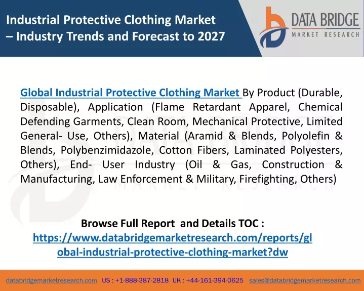 industrial protective clothing market industry