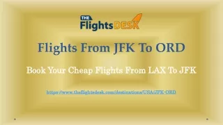 flights from jfk to ord