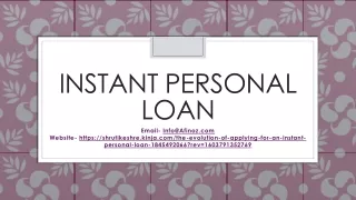 Which a Short Guide to ICICI Instant Personal Loan?