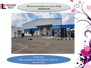 warehouse Godown On Lease Rent In noida 9899920199