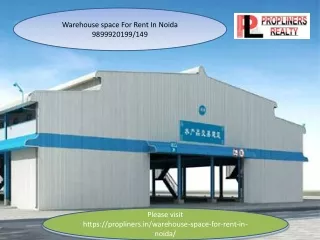 Warehouse Storage Space For Lease Rent In Noida 9899920199