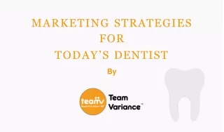 Dental Marketing Services ppt
