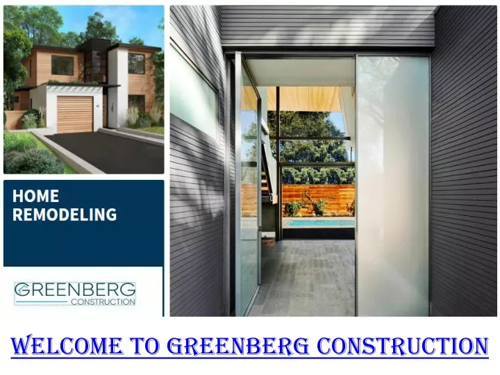 welcome to greenberg construction