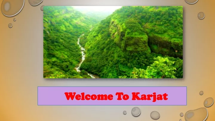 welcome to karjat welcome to karjat