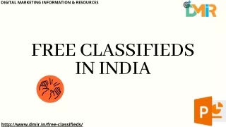Top 15 Free India Classified Site list