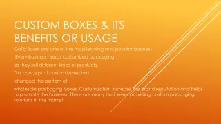 Custom Boxes || CardBoard  Boxes || Paper Boxes at Sale Price