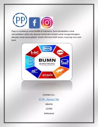 BUMN Kreasi Indonesia | Ptpp.co.id