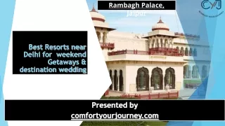 Tajrambagh Palace | Wedding venues near Delhi