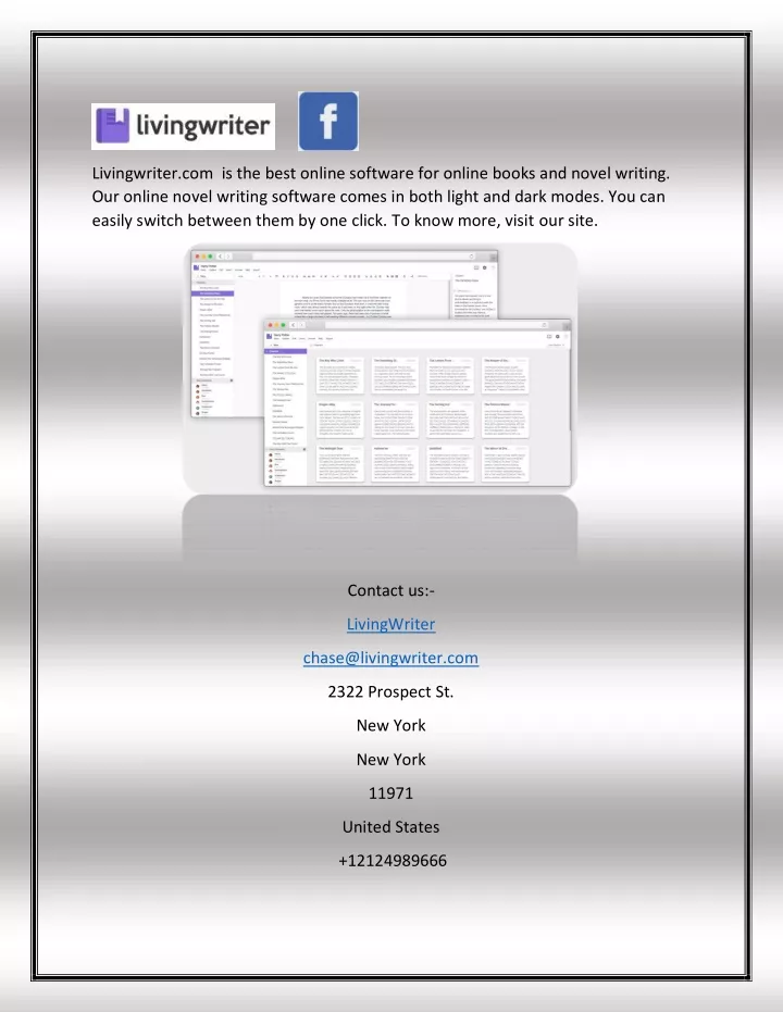 livingwriter com is the best online software