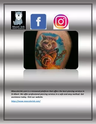 St Albert Tattoo Artist | Maxcolorink.com