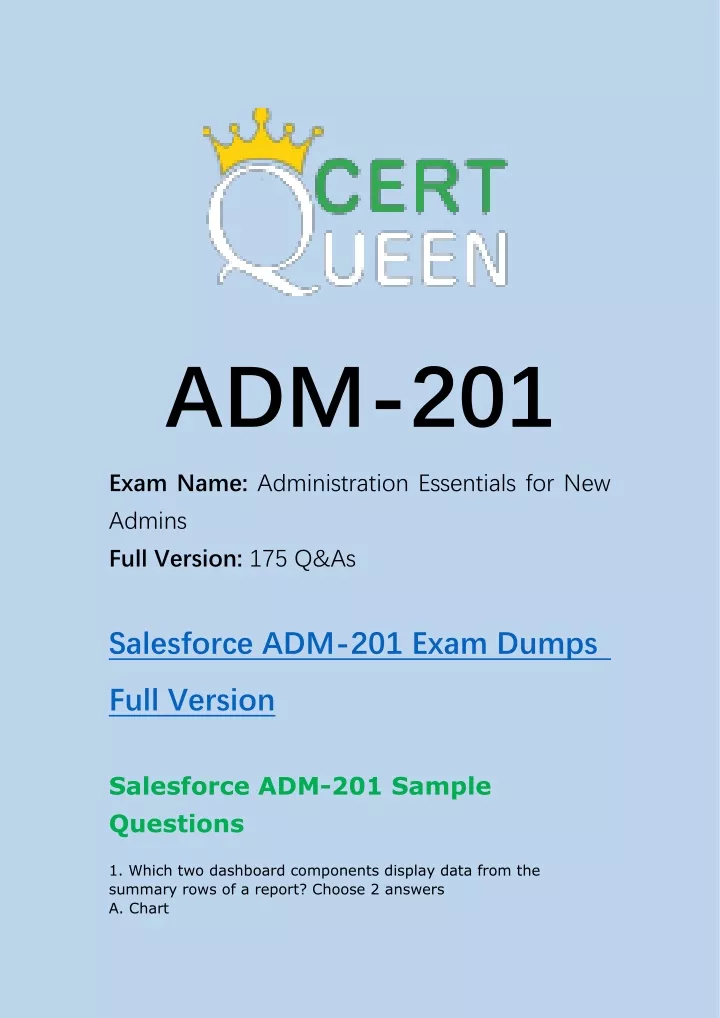 adm 201