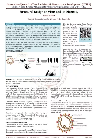 international journal of trend in scientific