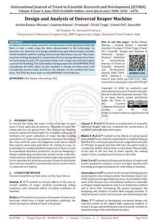 international journal of trend in scientific