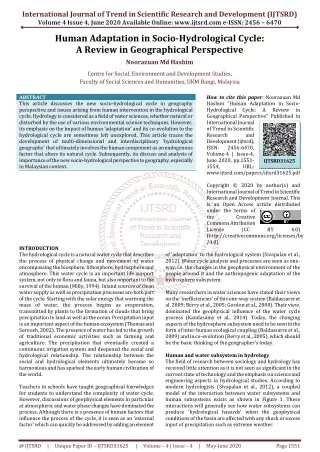 international journal of trend in scientific