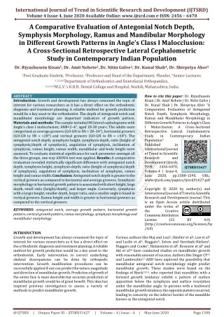 international journal of trend in scientific