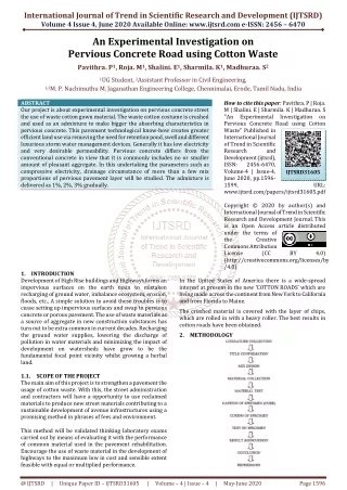 international journal of trend in scientific