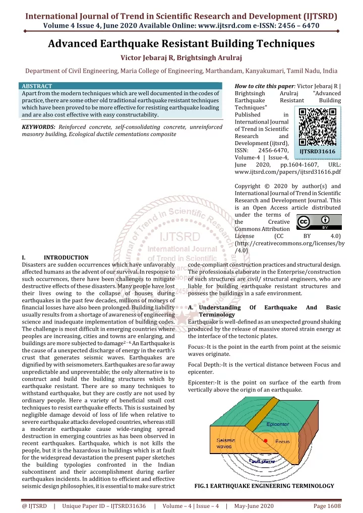 international journal of trend in scientific