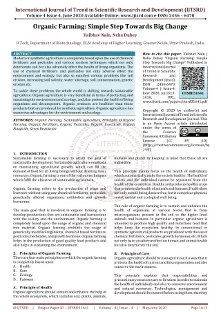international journal of trend in scientific