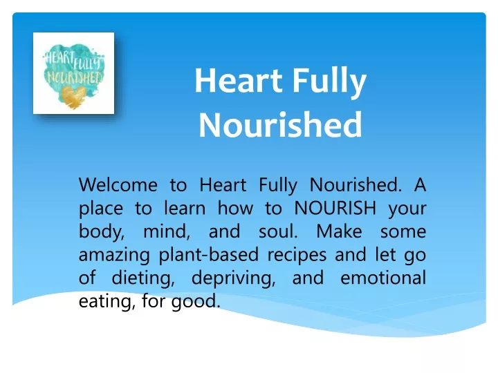 heart fully nourished