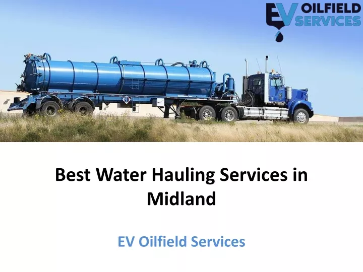 best water hauling services in midland