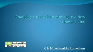changing locks when moving to a new home is vital