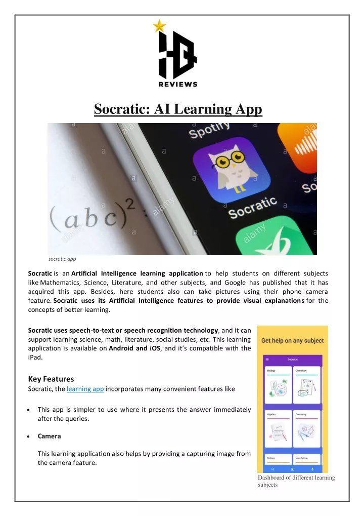 socratic ai learning app