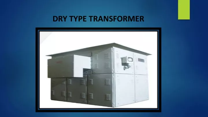 dry type transformer