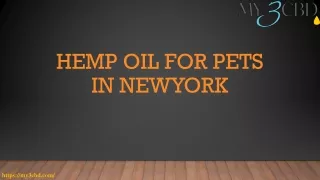 Hemp Oil for Pets in Newyork