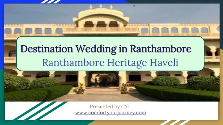 destination wedding in ranthambore ranthambore