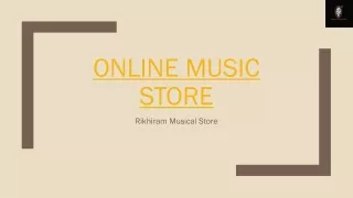 online music store