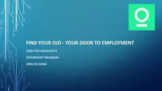 Jobs for Graduates in Dubai - Find Your Ojo