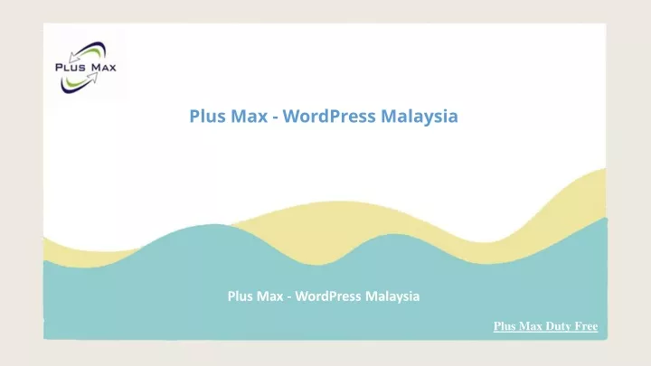 plus max wordpress malaysia
