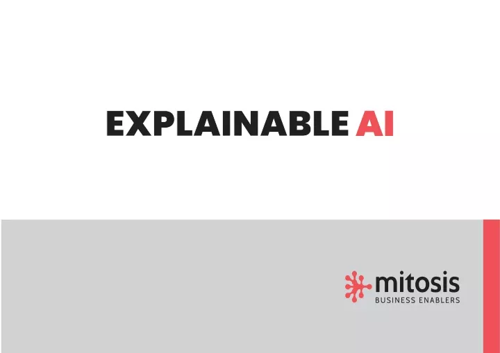 explainable ai