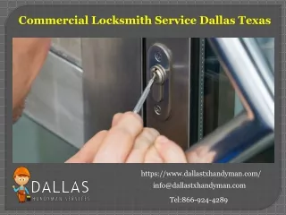 Commercial Locksmith Service Dallas Texas