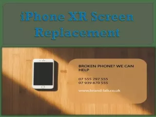 iphone xr screen replacement