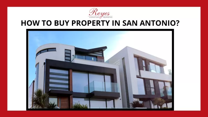 how to buy property in san antonio