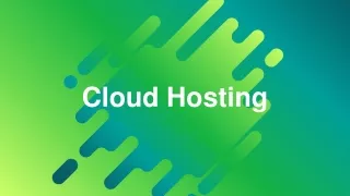 cloud hosting