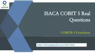 isaca cobit 5 real isaca cobit 5 real